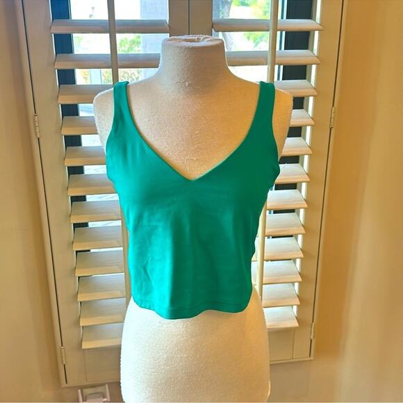 Lululemon Align Tank Athletic Top Workout Activewear Maldives Green Size 12 - Picture 3 of 6